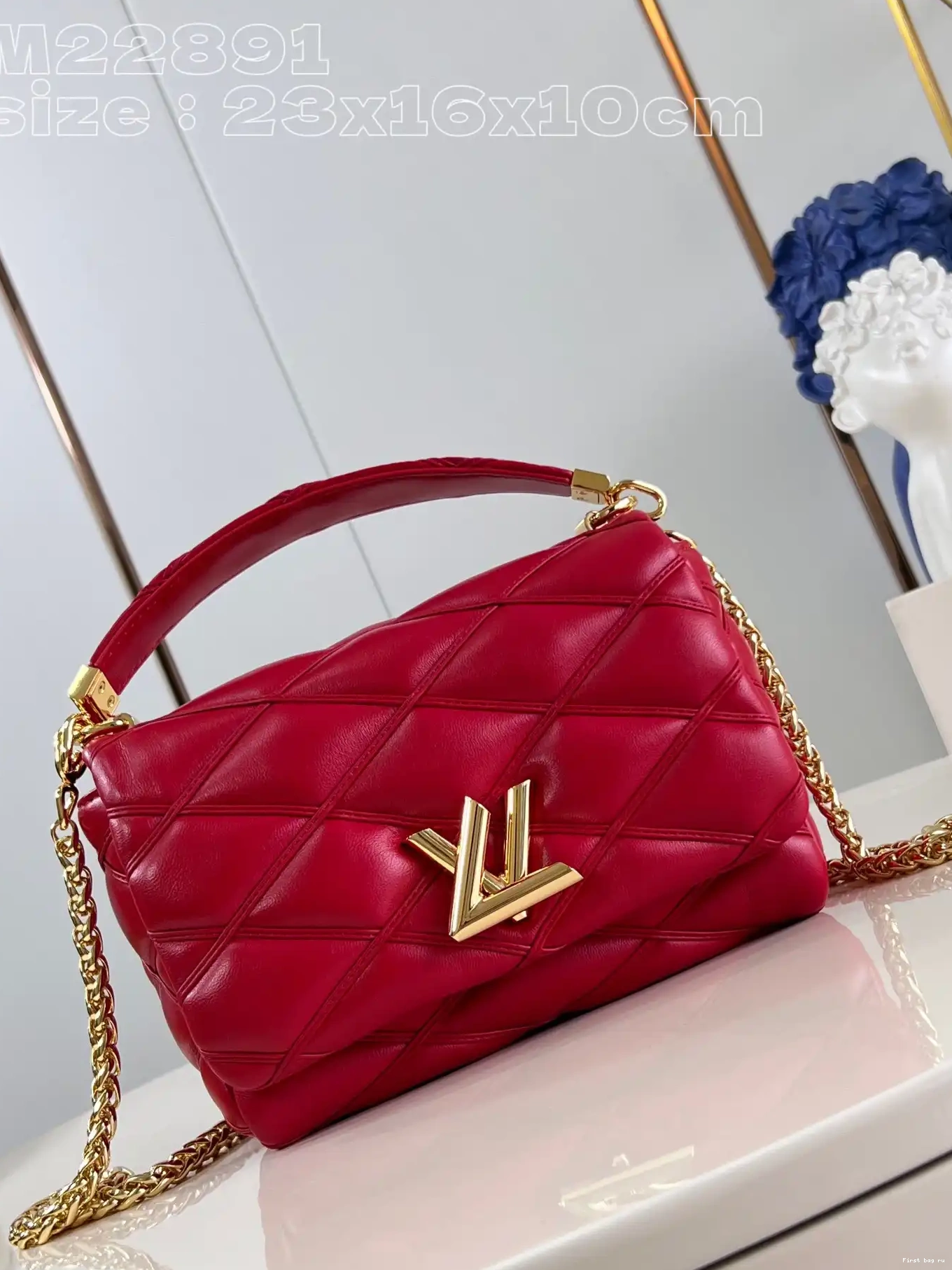 First bag ru LOUIS TWIST-23*16*10cm VUITTON 0705